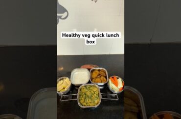 Healthy Veg Lunch Box Series Ep 8 | Quick & Easy Lunch Box Ideas #shorts #shortsfeed #lunchboxideas