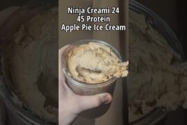 High Protein Apple Cinnamon Ice Cream | Ninja Creami 24 #ninjacreami #healthy #icecream