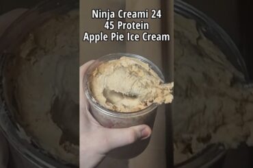 High Protein Apple Cinnamon Ice Cream | Ninja Creami 24 #ninjacreami #healthy #icecream