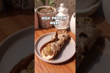 High Protein Veg Tikka Wrap | High Protein Recipes | Vegetarian Recipes #shorts