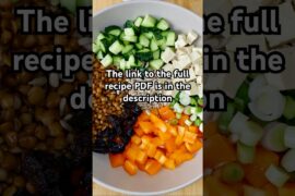 4 Easy & Healthy Salads for Lunch or Dinner  #salad #recipe #healthyfood #veganrecipes #cooking