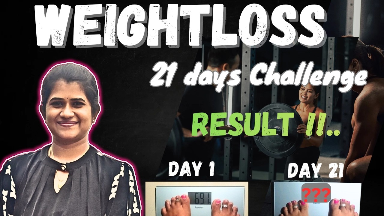 RESULT ~ 21 Days weightloss challenge #fitness #weightloss #motivation #diet #food #trending #tamil RESULT ~ 21 Days weightloss challenge #fitness #weightloss #motivation #diet #food #trending #tamil