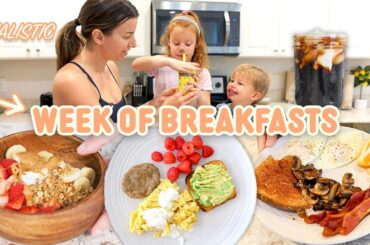 What I ACTUALLY Feed My Kids for Breakfast | Easy + Healthy Morning Ideas