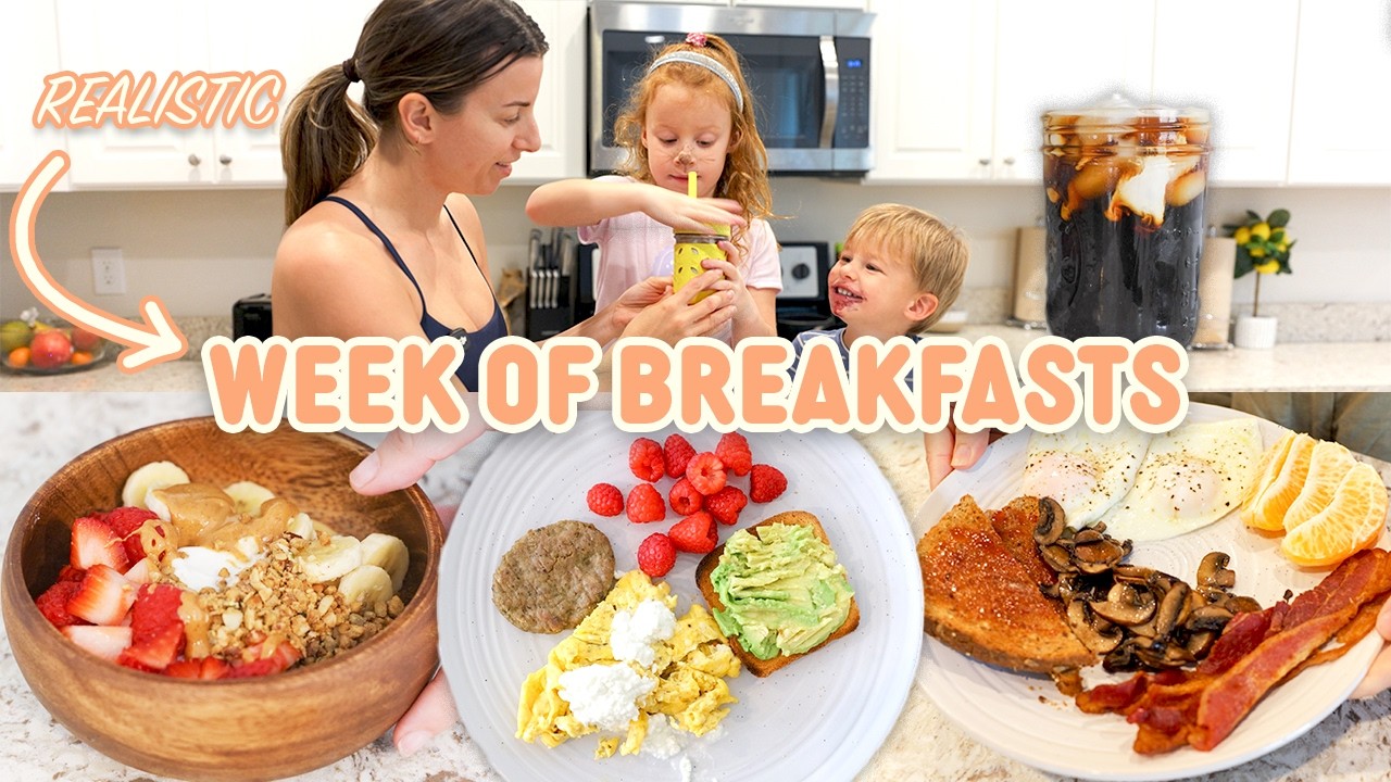 What I ACTUALLY Feed My Kids for Breakfast | Easy + Healthy Morning Ideas What I ACTUALLY Feed My Kids for Breakfast | Easy + Healthy Morning Ideas