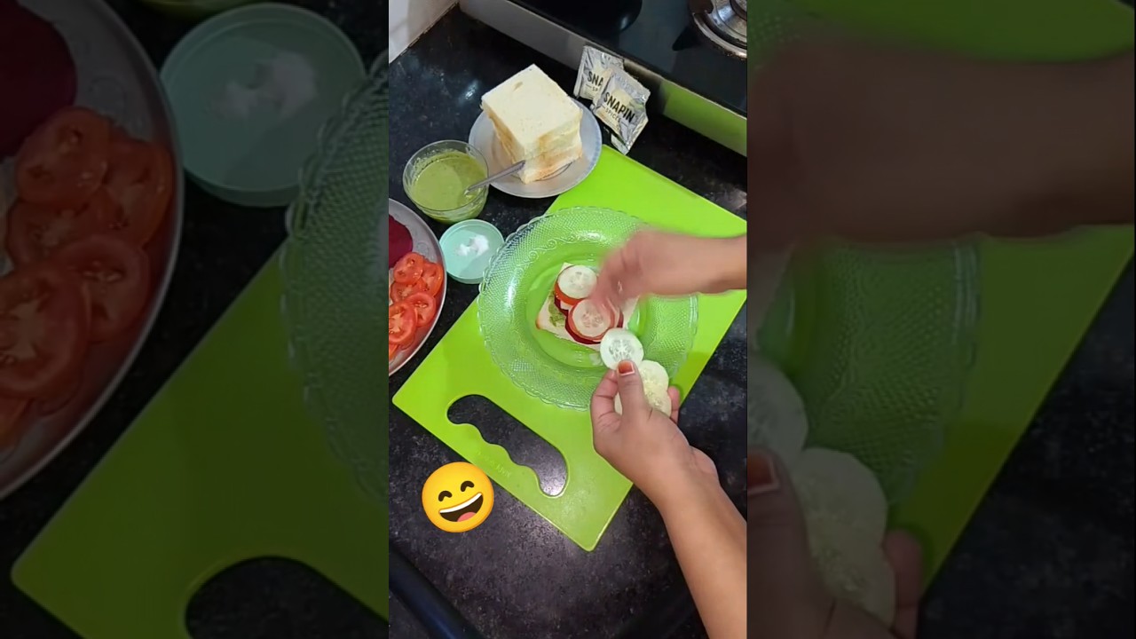 Healthy Veg Sandwich in 5 Minutes#Sandwich Recipe#YouTube short Healthy Veg Sandwich in 5 Minutes#Sandwich Recipe#YouTube short
