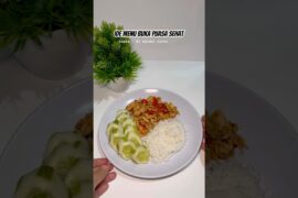 Ide menu buka puasa sehat #defisitkalori #menudietharian #menubukapuasa #shorts