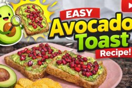 Tasty Avocado Toast Recipe | Healthy & Quick Breakfast | Brown Bread Toast Ideas