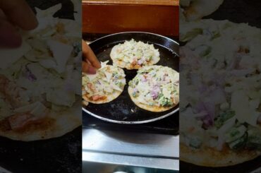 Healthy Suji Sandwich Pizza#viral #cooking #shorts #shortvideo