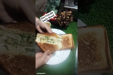Healthy Garlic Bread (Little Butter) Recipe #easy & tasty #food #shorts #viral #reels
