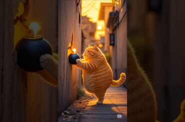 Today's recipe: Barbecue rats #recipes #cutecat #ai