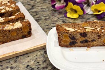 Healthy Banana Oat Bread (Gluten-Free, No Oil, No Eggs)