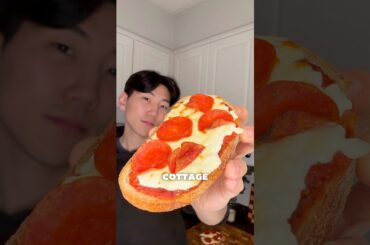 Cottage Cheese Pizza Toast