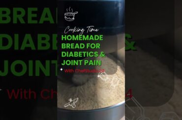 The Best Bread for Diabetes & Joint Pain! #HomemadeBread #DiabetesFriendly #shorts