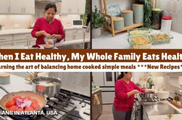 Learning & Making Balanced Veg Meals | New Healthy Recipes - Dahi Lauki, Quinoa, High Protein Pasta