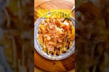 40G Protein Okonomiyaki #lowcalorie #healthyrecipes #highprotein