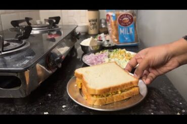 Cheesy Egg Sandwich Recipe | Delicious Egg Sandwich | Morning Breakfast | Agaro Mini Chopper