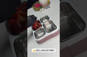 Kids Lunch Box Ideas | Healthy & Tasty Lunch Ideas #schooltiffinbox #food