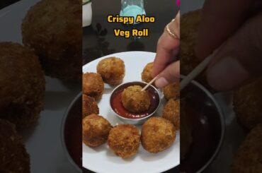 Crispy Aloo Veg Rolls #tasty #crispyaloovegrolls #potatorecipe #recipe #food #foodie #yummy #crispy