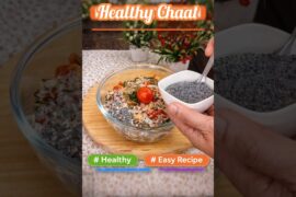 "Sprouts & Seeds Chaat | Light Healthy Dinner for Family | Protein Rich Indian Recipe"