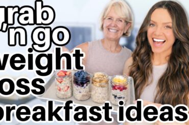 5 Weight Loss Breakfast Recipes (Grab-and-Go Meal Prep!)