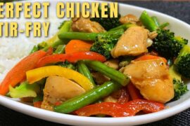The Perfect Chicken Stir-Fry with Fresh Vegetables (Easy & Healthy Dinner)
