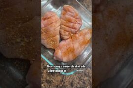 High Protein Spinach Cottage Cheese Chicken | Easy Dinner #shorts