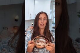 Try this high fiber low carb bread! super easy and cheap to make at home! #healthy #recipe #food