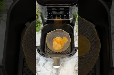 Crispy Spicy Potato Papad in Air Fryer | 5-Minute Snack Recipe