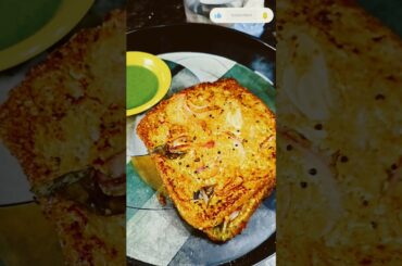 How To Make 5 mins Dahi Toast Recipe | Sandwich For Breakfast #shorts #ytshorts