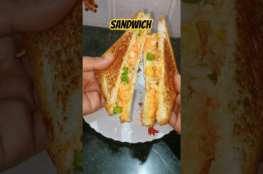 easy sandwich recipe with healthy mayonnaise#sandwich #healthybreakefast #sandwichrecipe#shorts#food