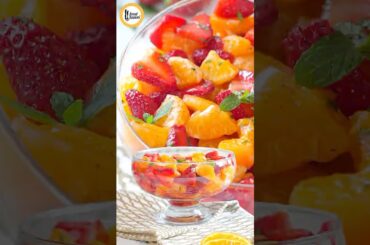 Orange & Strawberry Chaat Ramzan Special Recipe By Food Fusion