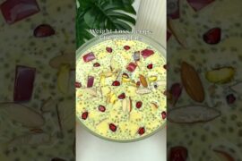 Chia Pudding for Weight Loss | High Fibre Breakfast Bowl | Healthy Dessert #chiaseeds #weightloss