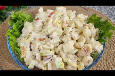 Creamy Fruit Salad - Ramzan Special Recipe | Cream Chaat Recipe |