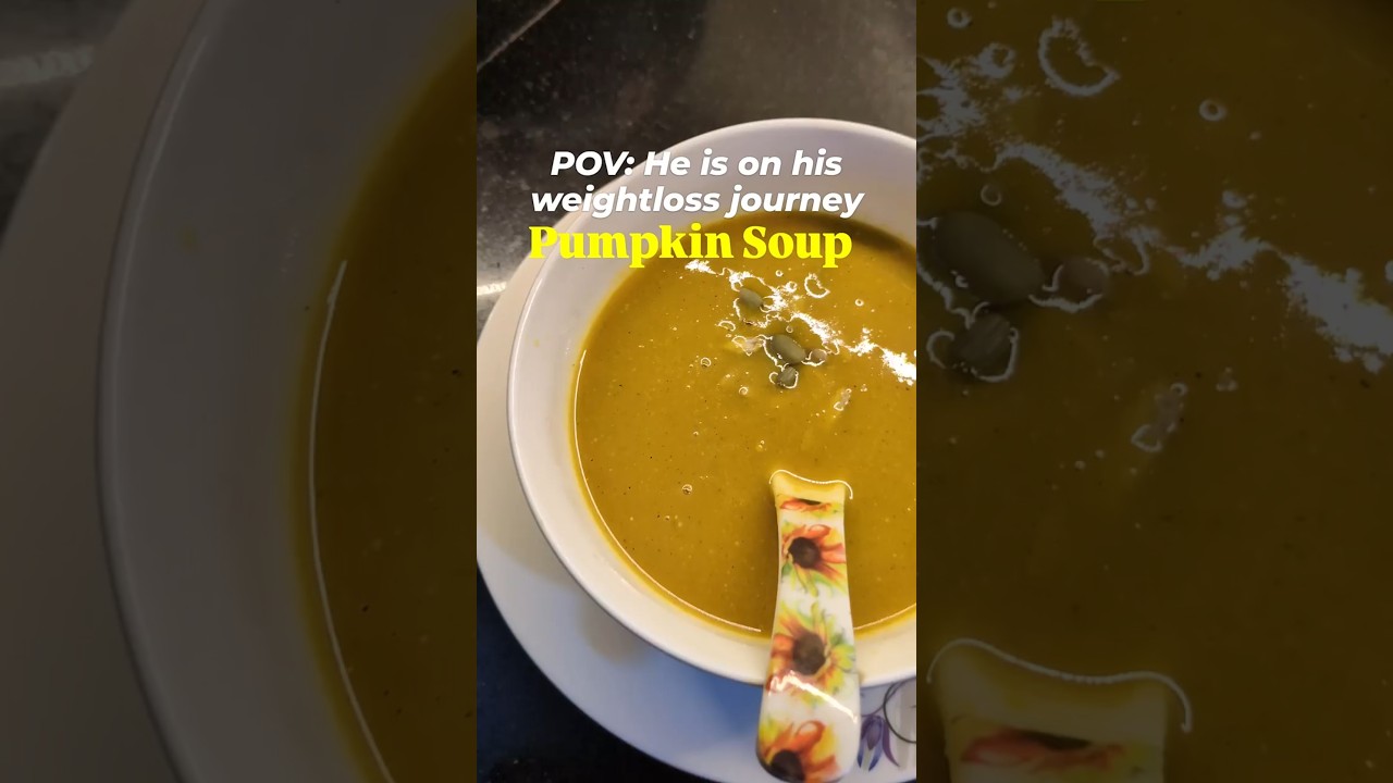 Oil free| Healthy 15-Min Pumpkin Soup #food #viral #cooking #shorts #soup #weightloss #easyrecipes Oil free| Healthy 15-Min Pumpkin Soup #food #viral #cooking #shorts #soup #weightloss #easyrecipes