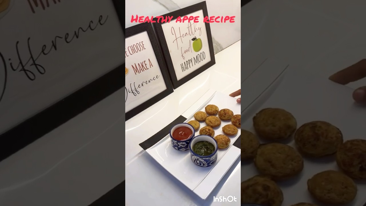 Healthy appe recipe #cooking #recipe #food #shorts Healthy appe recipe #cooking #recipe #food #shorts