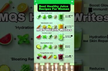 Best Healthy Juice Recipes For Women #shorts #shortsfeed