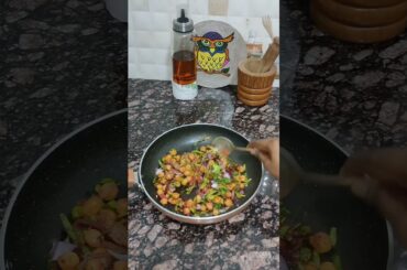 High Protein Chickpea Salad for Belly Fat Loss! #salad #recipe #foodie #bellyfatloss #healthyfood