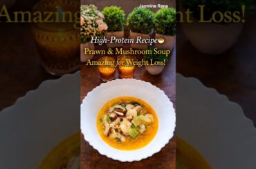 Prawn Soup Recipe | How to cook Prawn Curry at Home | Healthy Lunch & Dinner Ideas for Weight loss