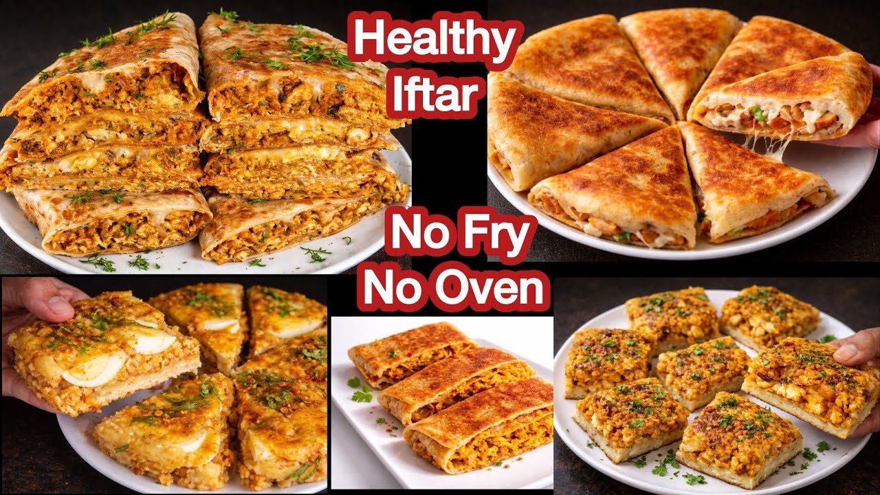 Stop Eating Fried Food! Try These No Fry, No Oven Healthy Iftar Snacks /Ramadan Special Snack Recipe Stop Eating Fried Food! Try These No Fry, No Oven Healthy Iftar Snacks /Ramadan Special Snack Recipe