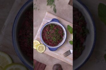 Beetroot Salad with Tahini Sauce Recipe