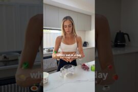 WHAT I EAT TO GET LEAN | realistic high protein & healthy meals #healthyfood #whatieatinaday