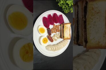 Quick and healthy breakfast ideas! High protein breakfast #shorts #breakfast #trending  #highprotein