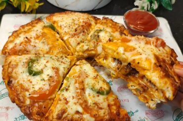 Chicken Shawarma Sandwich Recipe | Pizza Sandwich Recipe | Chicken shawarma Burger Recipe