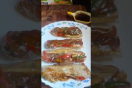 Tofu Rice Paper Rolls- Vegan Rolls High in Protein- Best Vegan Recipe #quickrecipes #veganrecipes