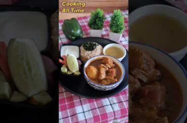 Sunday My Tasty & Healthy Lunch!!#CookingAllTime#shorts#viral#trending#lunch#food#easy#recipe