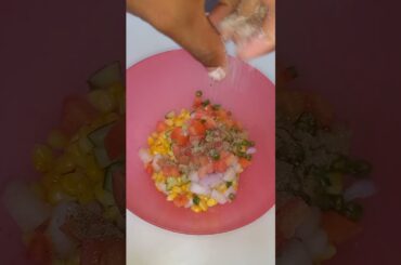 Corn chat recipe|| Healthy corn chat #indianfood #healthy #recipe #viralshort #viralvideo #viral