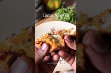 High Protein Sandwich Recipe | Easy Healthy Breakfast | Paneer Chees Sandwich