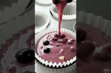 No Flour Banana Muffins #shorts