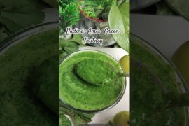 Dr.Manish Acharya Ji's healthy Pudina Amla Green Chutney Recipe #shorts#acharyamanishji