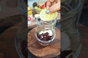 Healthy Detox Water Recipe| Refresh, Rebalance Detox Water#trending #detoxwater#alkalinewater#shorts